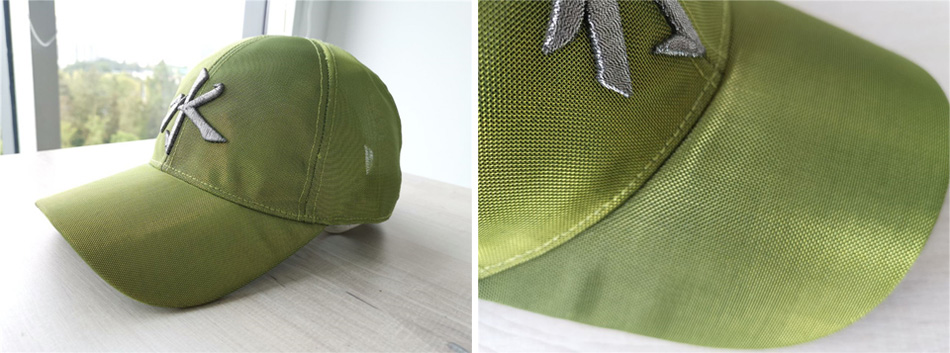 棒球帽用仿金屬網布